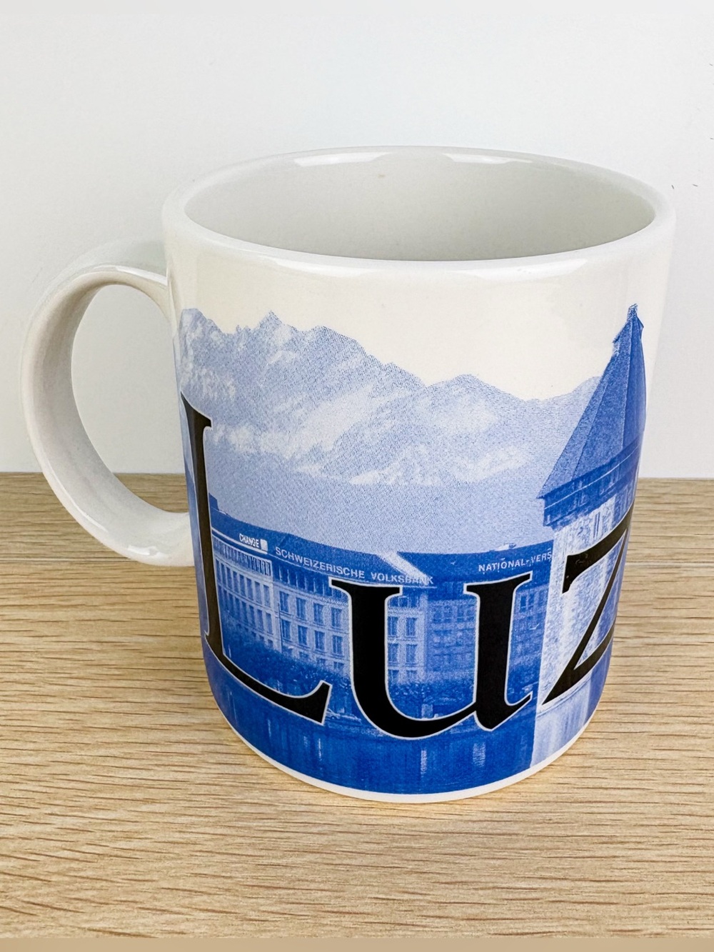 Starbucks Luzern 2002 City Mug Collector Series Mug Switzerland Vintage NEW 16oz